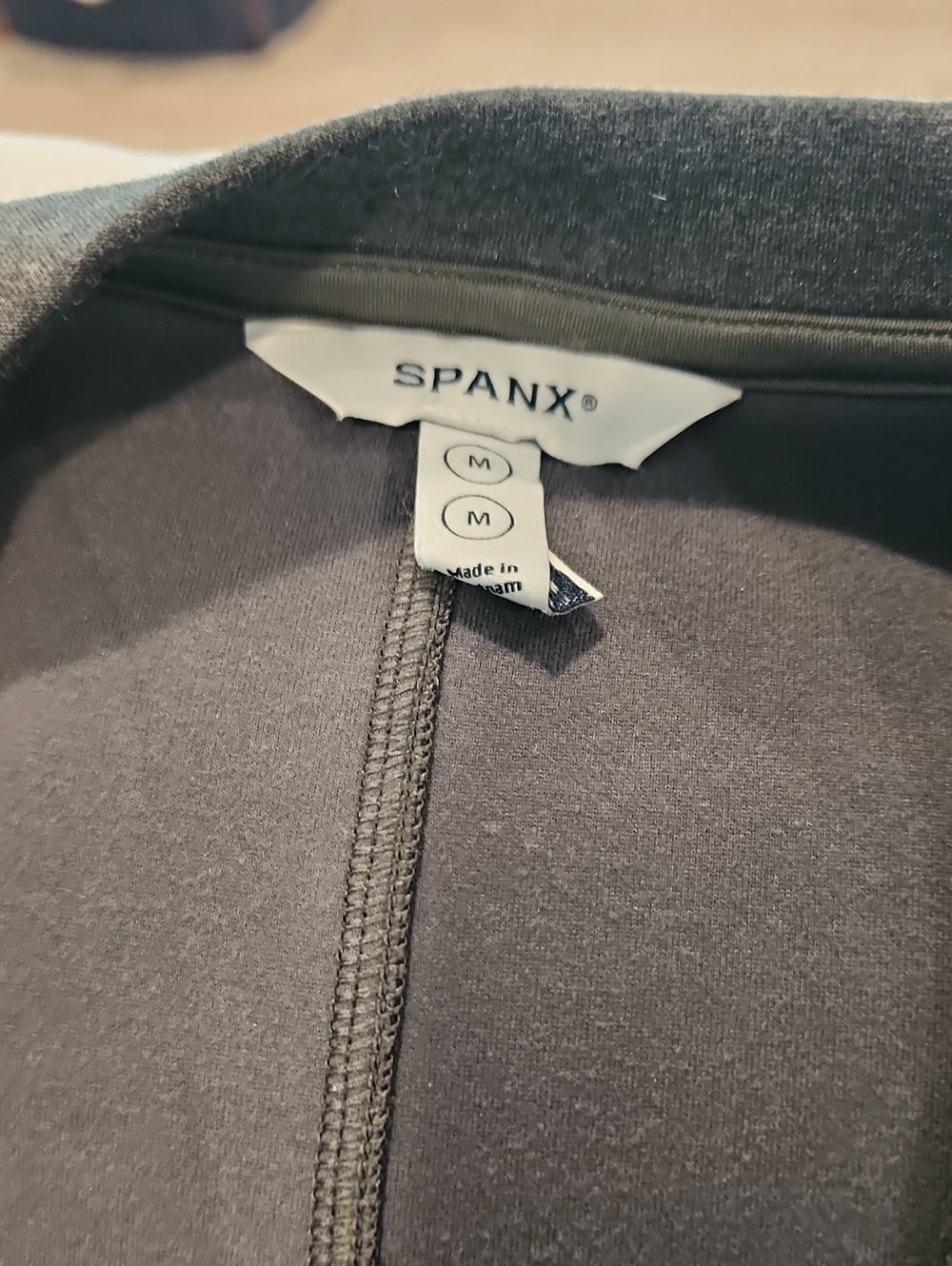 SPANX Women's Tunic Top in Charcoal Gray